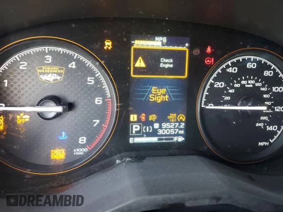 2023 Subaru Forester Wilderness с VIN JF2SKAMC4PH418085, выставлен на аукционе Copart как лот 65718155 с пробегом 30 057 миль миль и Списание • Salvage title. История ставок и продаж доступна на DreamBid. Изображение 9.