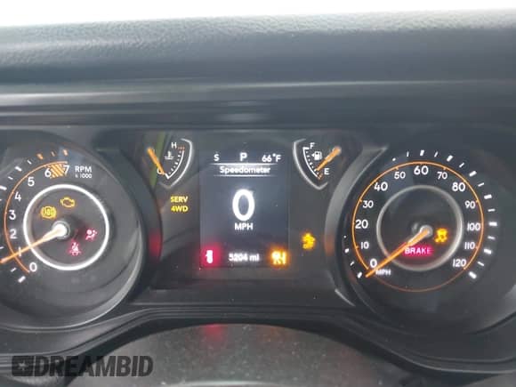 2025 Jeep Wrangler Sport S z VIN 1C4PJXDN0SW555394, wystawiony jako IAAI lot #43388313 z przebiegiem 5 204 mil mil oraz . Historia ofert i sprzedaży dostępna na DreamBid. Obrazek 7.