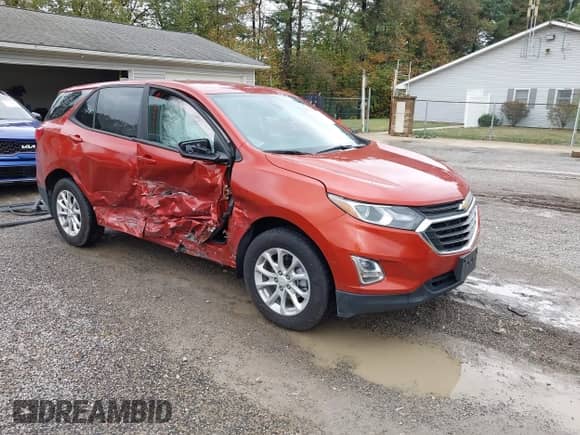 2020 Chevrolet Equinox LS с VIN 2GNAXHEV5L6167119, выставлен на аукционе IAAI как лот 43247330 с пробегом 70 477 миль миль и . История ставок и продаж доступна на DreamBid. Изображение 1.