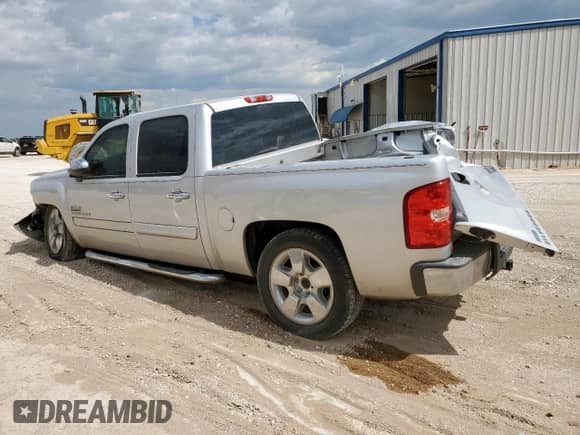 2011 Chevrolet Silverado 1500 LT with VIN 3GCPCSE07BG403854, listed as a Copart auction lot 80082875 with 185,595 mi miles and Salvage title. Bid and sale history available at DreamBid. Image 2.