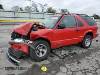 2001 Chevrolet Blazer LS с VIN 1GNCS18W71K175980, выставлен на аукционе Copart как лот 73009744 с пробегом 166 316 миль миль и На запчасти • Non repairable. История ставок и продаж доступна на DreamBid. Изображение 1.