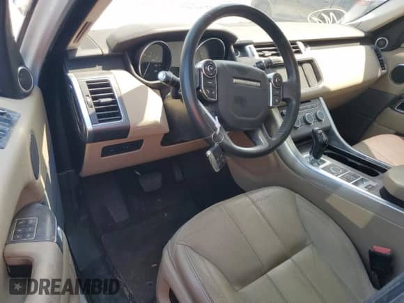 2016 Land Rover Range Rover Sport SE with VIN SALWG2KF2GA581422, listed as a Copart auction lot 68030104 with 96,129 mi miles and Clean title. Bid and sale history available at DreamBid. Image 8.