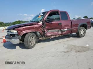 2002 Chevrolet Silverado 1500 с VIN 2GCEC19W221270591, выставлен на аукционе Copart как лот 59389705 с пробегом 313 991 миль миль и Списание • Salvage title. История ставок и продаж доступна на DreamBid. Изображение 1.