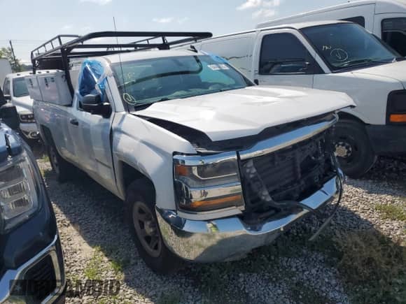 2017 Chevrolet Silverado 1500 Work Truck with VIN 1GCNCNEH8HZ204805, listed as a Copart auction lot 64463025 with 167,292 mi miles and Salvage title. Bid and sale history available at DreamBid. Image 4.