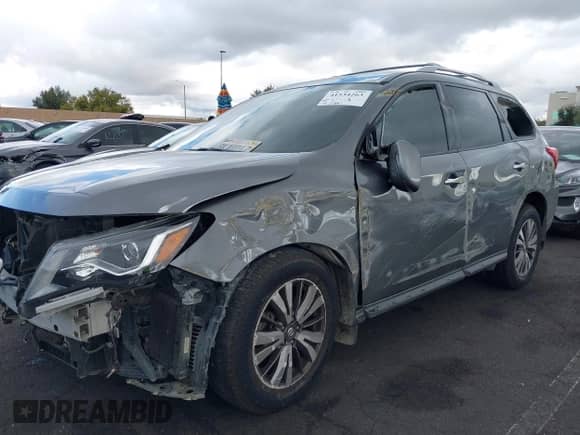 2019 Nissan Pathfinder SL with VIN 5N1DR2MN0KC590819, listed as a IAAI auction lot 41534263 with 75,580 mi miles and . Bid and sale history available at DreamBid. Image 19.
