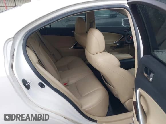 2008 Lexus IS 250 с VIN JTHBK262385082052, выставлен на аукционе IAAI как лот 43047360 с пробегом 135 004 миль миль и . История ставок и продаж доступна на DreamBid. Изображение 8.