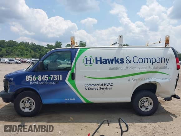 2015 Chevrolet Express Cargo with VIN 1GCWGFCF4F1285961, listed as a IAAI auction lot 42807294 with 136,914 mi miles and . Bid and sale history available at DreamBid. Image 14.