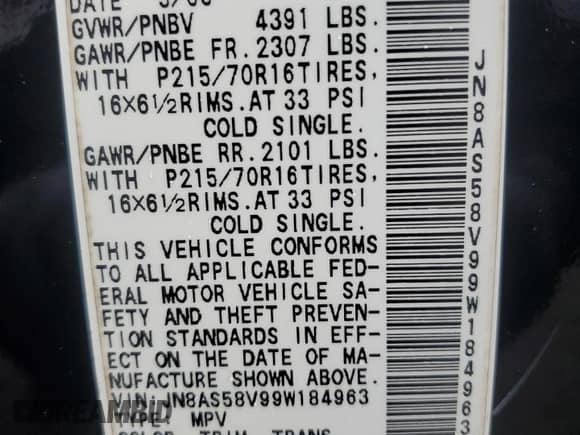 2009 Nissan Rogue SL с VIN JN8AS58V99W184963, выставлен на аукционе Copart как лот 69601045 с пробегом 94 785 миль миль и Чистый • Clean title. История ставок и продаж доступна на DreamBid. Изображение 13.