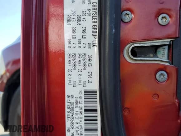 2010 Dodge 1500 ST с VIN 1D7RB1GPXAS248536, выставлен на аукционе Copart как лот 69253494 с пробегом 180 383 миль миль и Списание • Salvage title. История ставок и продаж доступна на DreamBid. Изображение 12.