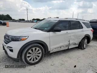 2021 Ford Explorer Limited z VIN 1FMSK7FH4MGA23721, wystawiony jako Copart lot #80799805 z przebiegiem 77 835 mil mil oraz Szkoda całkowita • Salvage title. Historia ofert i sprzedaży dostępna na DreamBid. Obrazek 1.