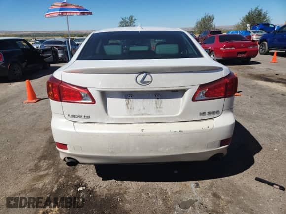 2010 Lexus IS 250 с VIN JTHBF5C21A5128090, выставлен на аукционе Copart как лот 82003055 с пробегом 201 047 миль миль и Чистый • Clean title. История ставок и продаж доступна на DreamBid. Изображение 6.