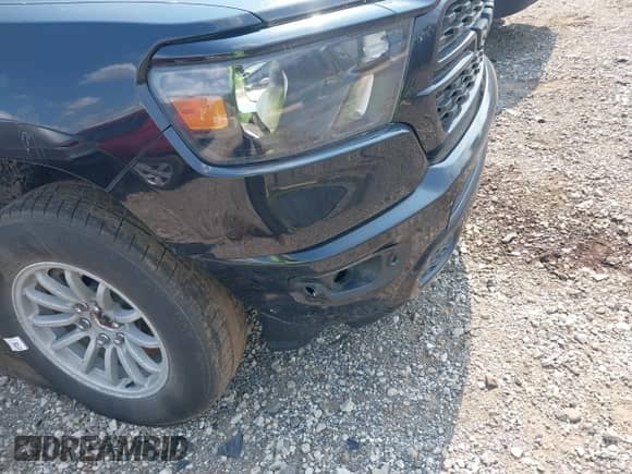 2023 Ram 1500 Big Horn with VIN 1C6SRFMT5PN541779, listed as a IAAI auction lot 42664332 with 21,067 mi miles and . Bid and sale history available at DreamBid. Image 19.