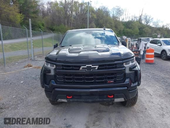 2023 Chevrolet Silverado 1500 LT Trail Boss z VIN 3GCUDFE89PG270678, wystawiony jako IAAI lot #42028188 z przebiegiem 46 820 mil mil oraz . Historia ofert i sprzedaży dostępna na DreamBid. Obrazek 12.
