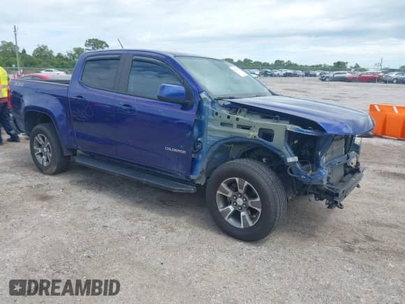 2017 Chevrolet Colorado 2WD Z71 with VIN 1GCGSDEN2H1302626, listed as a IAAI auction lot 42625248 with 59,668 mi miles and . Bid and sale history available at DreamBid. Image 1.