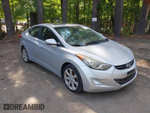 2012 Hyundai Elantra GLS z VIN KMHDH4AE2CU274191, wystawiony jako IAAI lot #42680474 z przebiegiem 186 713 mil mil oraz . Historia ofert i sprzedaży dostępna na DreamBid. Obrazek 1.