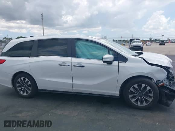 2022 Honda Odyssey EX-L с VIN 5FNRL6H75NB031675, выставлен на аукционе IAAI как лот 42901612 с пробегом 38 935 миль миль и . История ставок и продаж доступна на DreamBid. Изображение 14.