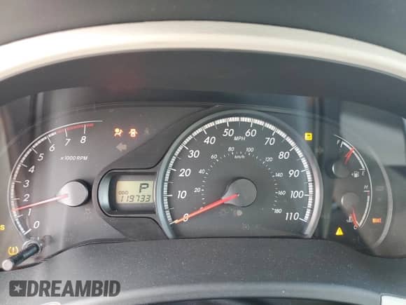 2012 Toyota Sienna LE AAS with VIN 5TDKK3DC3CS185395, listed as a Copart auction lot 86532494 with 119,733 mi miles and Salvage title. Bid and sale history available at DreamBid. Image 9.