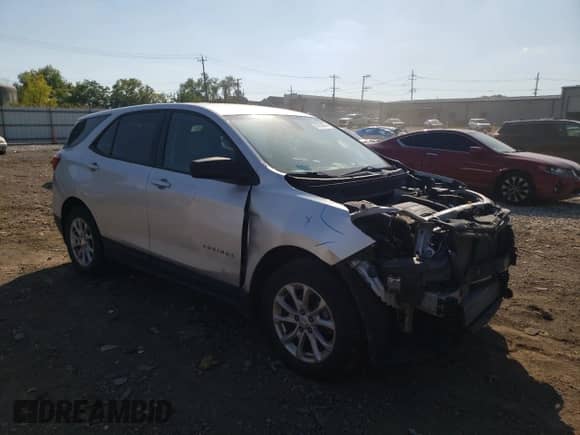 2019 Chevrolet Equinox LS with VIN 3GNAXSEV5KS614867, listed as a Copart auction lot 80295085 with 139,158 mi miles and Salvage title. Bid and sale history available at DreamBid. Image 4.