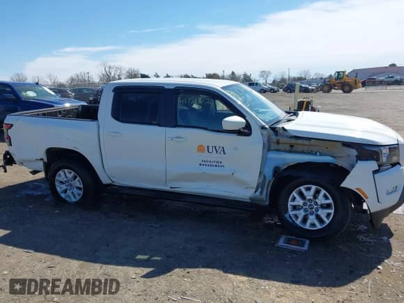2022 Nissan Frontier SV with VIN 1N6ED1EK3NN643248, listed as a IAAI auction lot 41751224 with 14,256 mi miles and . Bid and sale history available at DreamBid. Image 6.