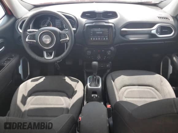 2018 Jeep Renegade Latitude with VIN ZACCJABB2JPH25285, listed as a Copart auction lot 84966515 with 112,206 mi miles and Salvage title. Bid and sale history available at DreamBid. Image 8.