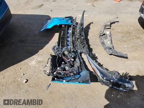 2020 Toyota Prius LE with VIN JTDKARFP5L3149408, listed as a Copart auction lot 70762595 with 56,249 mi miles and Salvage title. Bid and sale history available at DreamBid. Image 12.