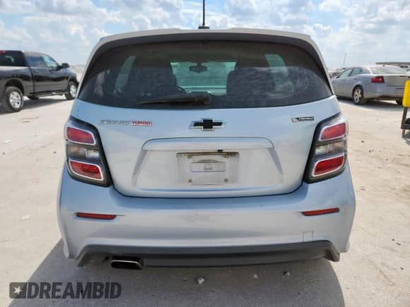 2018 Chevrolet Sonic Premier with VIN 1G1JF6SB5J4104376, listed as a Copart auction lot 85380075 with 115,442 mi miles and Salvage title. Bid and sale history available at DreamBid. Image 6.