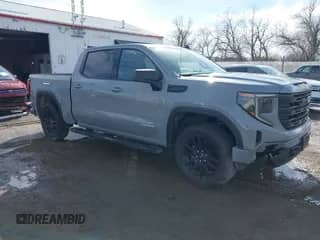 2024 GMC Sierra 1500 Elevation with VIN 1GTPUCEK3RZ210096, listed as a IAAI auction lot 41665078 with 9,379 mi miles and . Bid and sale history available at DreamBid. Image 1.