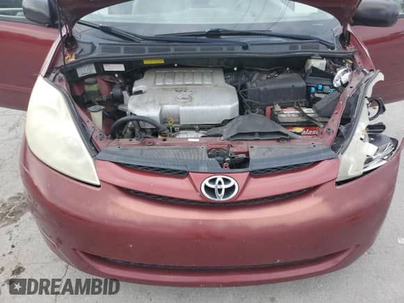 2008 Toyota Sienna CE с VIN 5TDZK23C08S099754, выставлен на аукционе Copart как лот 60621495 с пробегом 235 694 миль миль и Списание • Salvage title. История ставок и продаж доступна на DreamBid. Изображение 12.