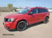 2018 Dodge Journey GT with VIN 3C4PDCEG9JT340407, listed as a Copart auction lot 81590835 with 89,222 mi miles and Salvage title. Bid and sale history available at DreamBid. Image 1.