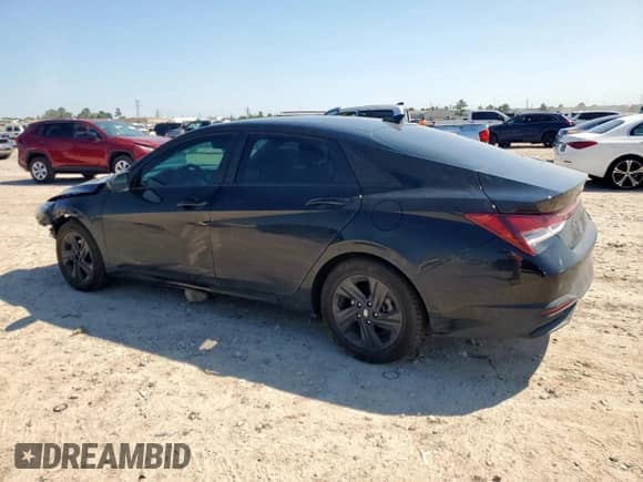 2022 Hyundai Elantra SEL with VIN KMHLM4AG7NU253946, listed as a Copart auction lot 80172895 with 146,941 mi miles and Salvage title. Bid and sale history available at DreamBid. Image 2.
