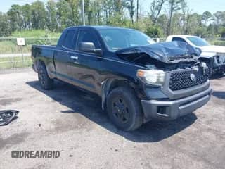 2020 Toyota Tundra SR with VIN 5TFUY5F15LX934996, listed as a IAAI auction lot 43081483 with 153,063 mi miles and . Bid and sale history available at DreamBid. Image 1.