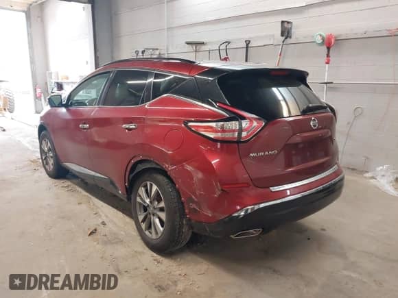2015 Nissan Murano SL with VIN 5N1AZ2MHXFN234823, listed as a IAAI auction lot 42699103 with 79,964 mi miles and . Bid and sale history available at DreamBid. Image 3.