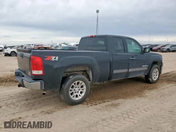 2008 GMC Sierra 1500 SLT z VIN 1GTEK19J48Z314243, wystawiony jako Copart lot #62509225 z przebiegiem 156 520 mil mil oraz Czysty tytuł • Clean title. Historia ofert i sprzedaży dostępna na DreamBid. Obrazek 3.