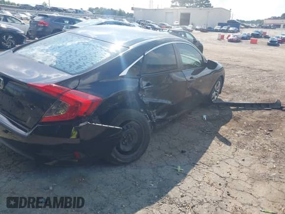 2016 Honda Civic LX with VIN 19XFC2F5XGE091392, listed as a IAAI auction lot 43258064 with 264,544 mi miles and . Bid and sale history available at DreamBid. Image 6.