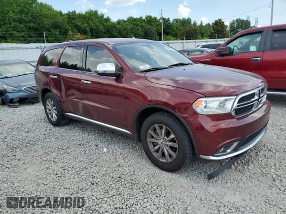 2020 Dodge Durango SXT with VIN 1C4RDHAG9LC352857, listed as a Copart auction lot 62466595 with 212,300 mi miles and Salvage title. Bid and sale history available at DreamBid. Image 4.