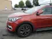 2017 Hyundai Santa Fe Ultimate with VIN 5XYZW4LA2HG502337, listed as a Copart auction lot 82266715 with 94,155 mi miles and Salvage title. Bid and sale history available at DreamBid. Image 14.