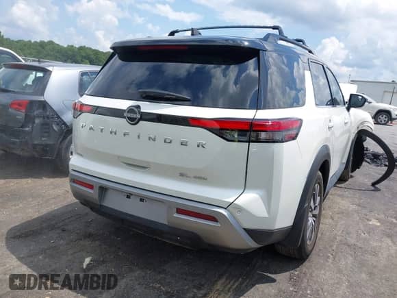 2023 Nissan Pathfinder SL with VIN 5N1DR3CC6PC237854, listed as a IAAI auction lot 42702565 with 25,899 mi miles and . Bid and sale history available at DreamBid. Image 15.