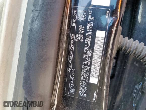 2013 Volvo S60 T5 с VIN YV1612FHXD1214262, выставлен на аукционе Copart как лот 81302875 с пробегом 148 875 миль миль и Чистый • Clean title. История ставок и продаж доступна на DreamBid. Изображение 12.