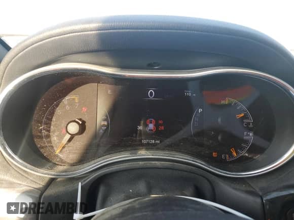 2016 Jeep Grand Cherokee High Altitude with VIN 1C4RJECG2GC339765, listed as a Copart auction lot 84793574 with 107,128 mi miles and Salvage title. Bid and sale history available at DreamBid. Image 9.