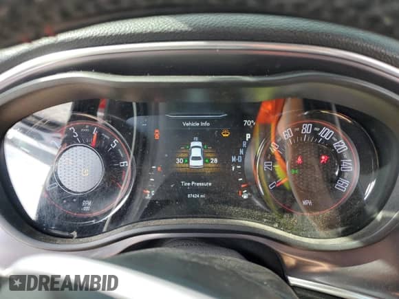 2021 Dodge Challenger SXT with VIN 2C3CDZAG9MH646189, listed as a Copart auction lot 84974085 with 87,424 mi miles and Salvage title. Bid and sale history available at DreamBid. Image 9.