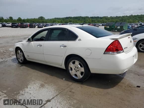 2008 Chevrolet Impala SS с VIN 2G1WD58C081263012, выставлен на аукционе Copart как лот 56186195 с пробегом 130 120 миль миль и Списание • Salvage title. История ставок и продаж доступна на DreamBid. Изображение 2.