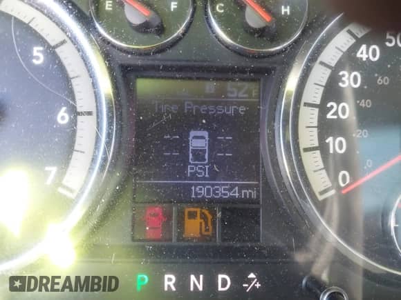 2010 Dodge 1500 SLT with VIN 1D7RV1GT6AS193894, listed as a IAAI auction lot 41010366 with 190,354 mi miles and . Bid and sale history available at DreamBid. Image 15.
