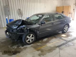 2004 Honda Accord EX with VIN 1HGCM567X4A026982, listed as a Copart auction lot 85120375 with 154,263 mi miles and Salvage title. Bid and sale history available at DreamBid. Image 1.