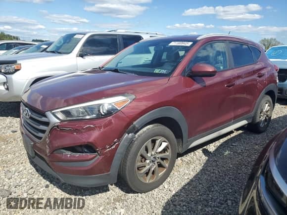 2017 Hyundai Tucson SE z VIN KM8J3CA47HU481735, wystawiony jako Copart lot #71189945 z przebiegiem 201 095 mil mil oraz Czysty tytuł • Clean title. Historia ofert i sprzedaży dostępna na DreamBid. Obrazek 1.