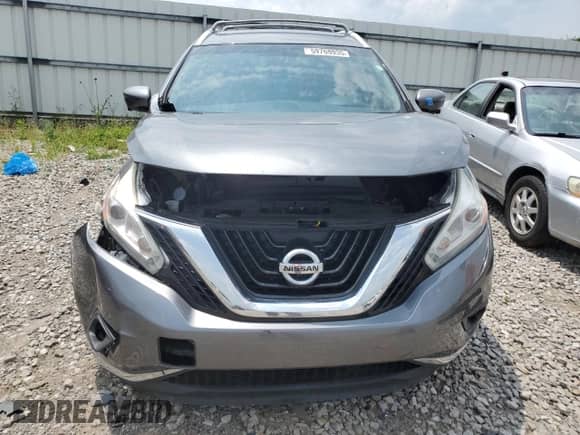 2017 Nissan Murano SL with VIN 5N1AZ2MG5HN150130, listed as a Copart auction lot 59765935 with 135,283 mi miles and Salvage title. Bid and sale history available at DreamBid. Image 5.
