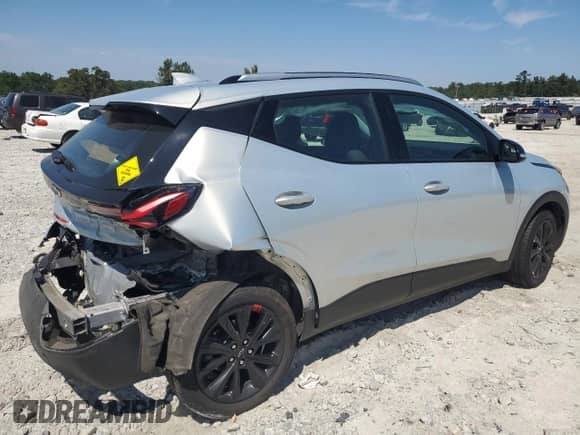 2023 Chevrolet Bolt EUV LT с VIN 1G1FY6S07P4185789, выставлен на аукционе Copart как лот 80166175 с пробегом 58 413 миль миль и Списание • Salvage title. История ставок и продаж доступна на DreamBid. Изображение 3.