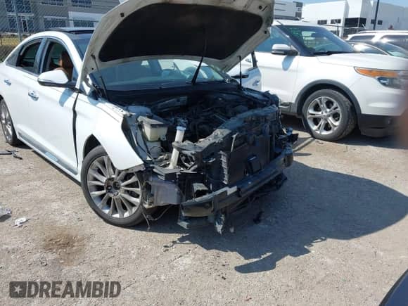 2015 Hyundai Sonata Limited with VIN 5NPE34AF9FH189895, listed as a IAAI auction lot 43189341 with Not provided miles and . Bid and sale history available at DreamBid. Image 17.