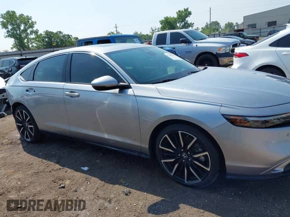 2023 Honda Accord Touring with VIN 1HGCY2F84PA002774, listed as a IAAI auction lot 42908552 with 35,396 mi miles and . Bid and sale history available at DreamBid. Image 14.