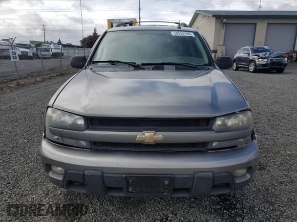 2005 Chevrolet TrailBlazer LT with VIN 1GNET16S456115742, listed as a Copart auction lot 56933195 with 161,418 mi miles and Salvage title. Bid and sale history available at DreamBid. Image 5.