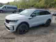 2022 Kia Sorento SX with VIN 5XYRKDLF4NG134939, listed as a Copart auction lot 71625635 with 25,695 mi miles and Salvage title. Bid and sale history available at DreamBid. Image 1.